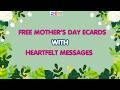Free Mother's Day Ecards with Heartfelt Messages