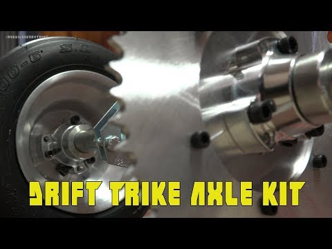 drift trike rear axle assembly