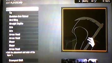 Call of Duty Black Ops Grim Reaper Emblem Tutorial