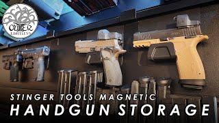 Stinger Magnetic Handgun Mounts: Fantastic Storage Solution!!