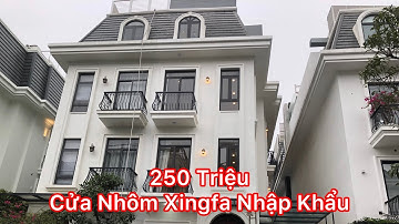 Bàn Giao Công Trình Cửa Nhôm XingFa Nhập Khẩu Tại Vinhomes Siêu Đẹp  || Chủ Đầu Tư Là Chú Tuấn