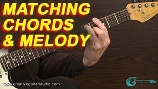 rhythm guitar: matching chords to melodies