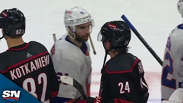Hurricanes And Islanders Exchange Handshakes After Five-Game Series