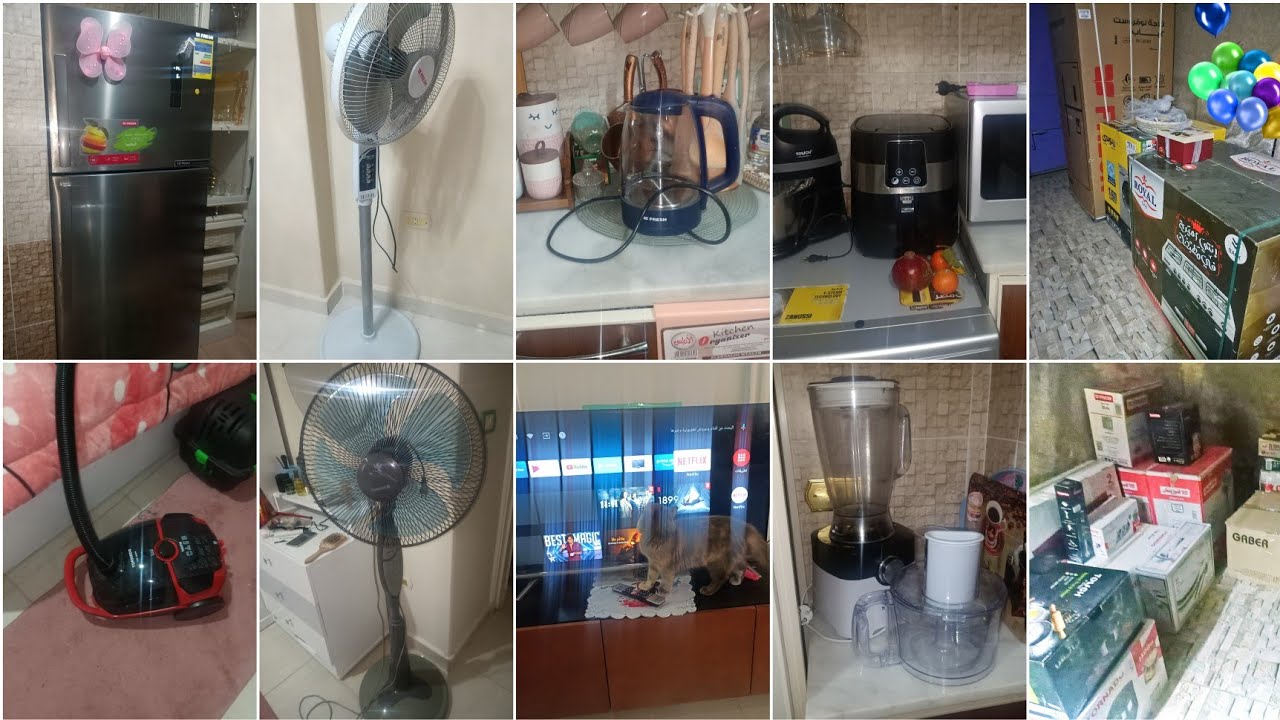 جولة وريفيو عن الاجهزة الكهربائية بتاعتي في جهازي / سلسلة جهاز العروسة