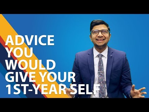 Career advice to your first-year self