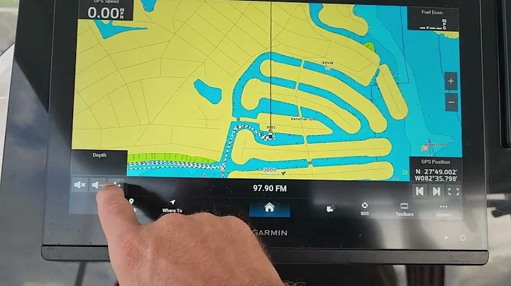 Garmin GPS and SiriusXM GXM54 set up and operation