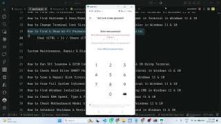 How to Modify & Change Lock Screen Password in Android Mobile Phone Tutorial