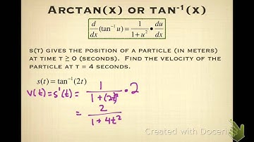 Differentiating Arcsin and Arctan