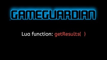 #20 GameGuardian Scripting Tutorial: getResults() — Access Search Results Instantly