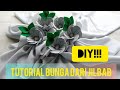 DIY!!! Tutorial Membuat Bunga dari Jilbab || Simple dan Mudah!! #TUTORIAL #DIY #JILBAB #BUKETJILBAB