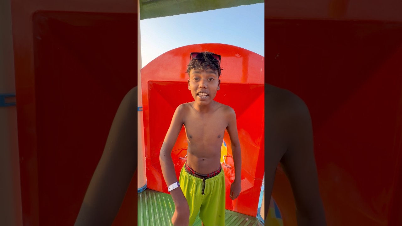 CHOTU SLIDE BIGEST WATERPARK #shorts @FACTFIREKING