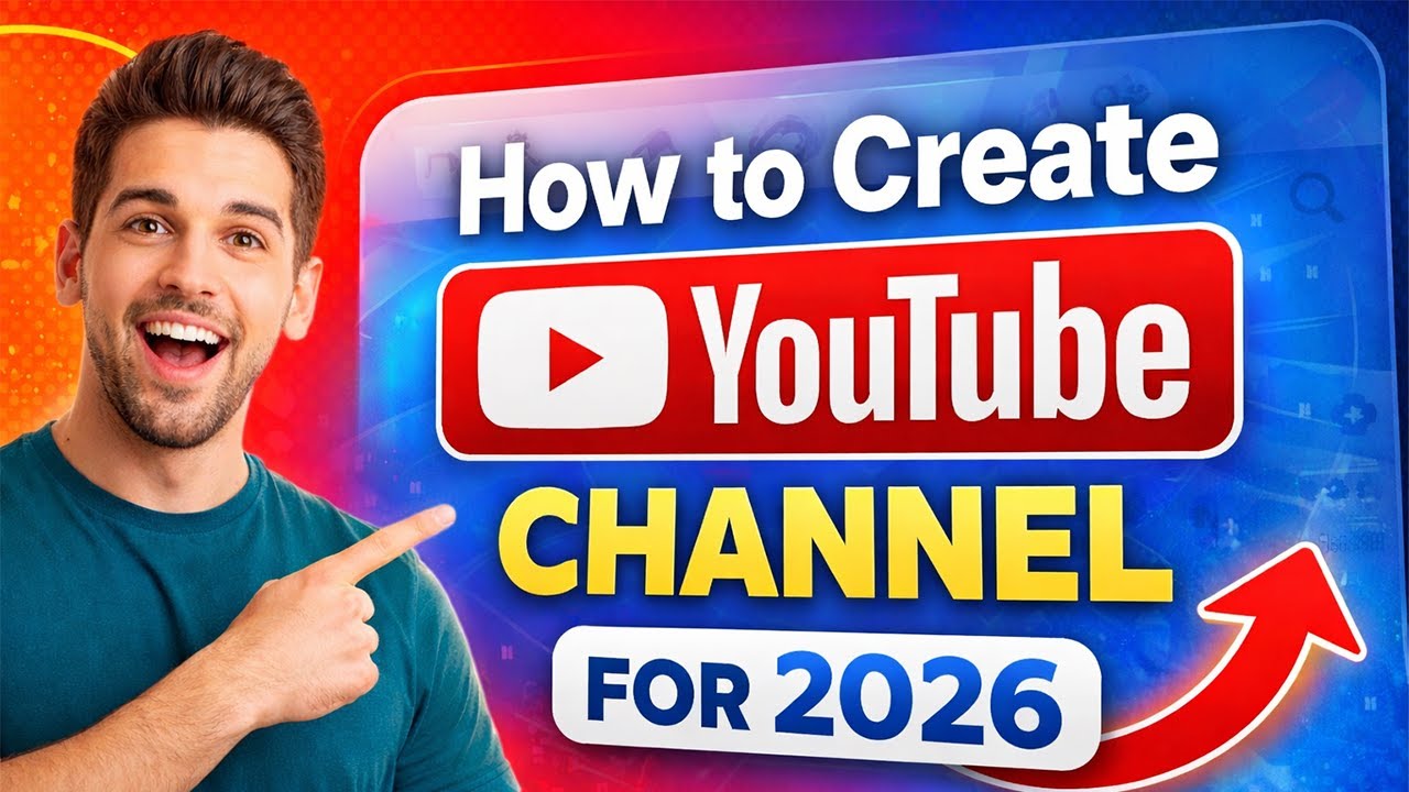 How to Create a YouTube Channel for 2026 | Complete Guide with Settings & Tips!