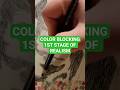 The secret to making colored pencils look like PAINT. 🎨 #shorts #art #colorpencil #arttutorial