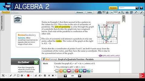 A2 4.1A Graphing Quadratic Properties