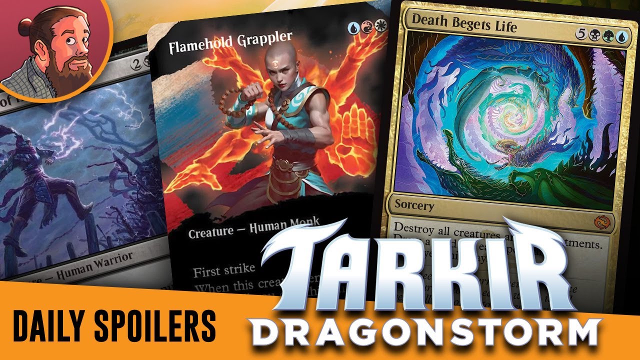 Wrath Token Mythic Sultai Wrath, Token Army Warrior and More! | Tarkir: Dragonstorm ...