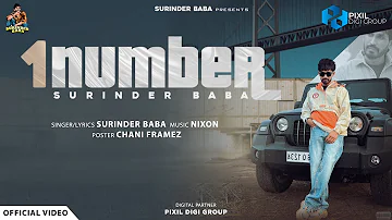 1Number (Lyrical Video) Surinder Baba | Latest Punjabi Songs 2024 | New Punjabi Songs 2024