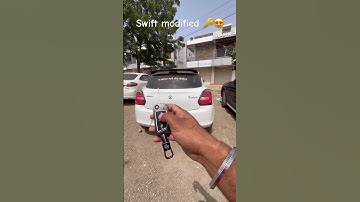 Swift modified key 🔑😍 upgrade your key 🔑 #suzuki #swift #baleno #fronx #modified #viral #shorts