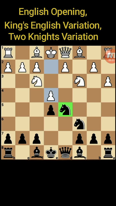 English Opening, King's English Variation, Two Knights Variation A22 