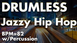 Jazzy Hip Hop -Drumless Track- 01// bpm=82 Resimi