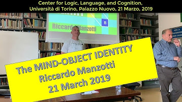 The Mind-Object Identity at the University of Torino