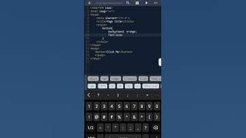 How to create button in Html and Css #html #css #webdevelopment #day1 #shorts