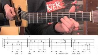 Life's Railway to Heaven– Hot Flatpicking Guitar Solo! chords