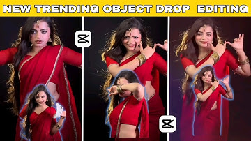 Trending Video Editing Object Drop Effect Capcut In Mobile 📲 | Puzzle Transition Video Editing