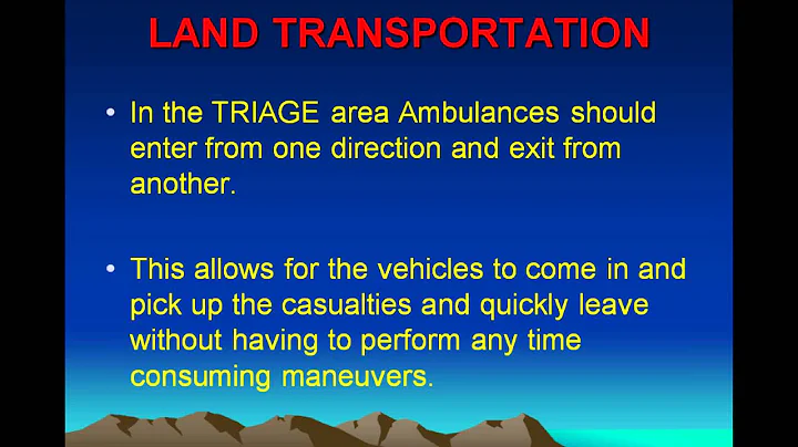 Disaster Medical Operations Overview