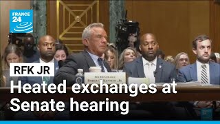 Senators grill RFK Jr on vaccine policy in combative hearing • FRANCE 24 English