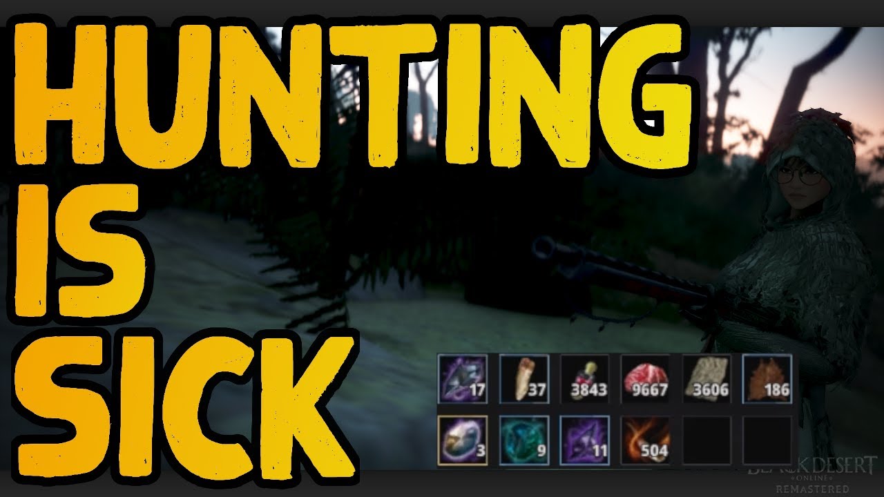 BDO - Hunting and Cooking my way to full TET accessories - YouTube