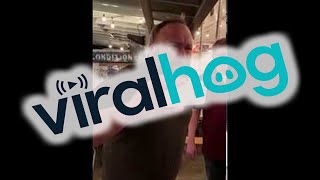 Alex Jones Gets Fired Up in Texas Restaurant || ViralHog