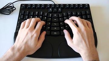 Truly Ergonomic Model 207 Typing Test (Cherry MX Brown) - KeyChatter.com