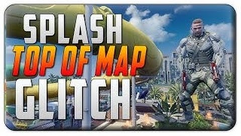 Black Ops 3 Glitches  Splash On Top of Map AFTER PATCH BO3 Splash Glitches