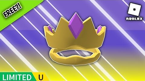 [FREE LIMITED ITEM] How To Get PRECIOUS CROWN on Roblox - Every Second You Get +1 WalkSpeed