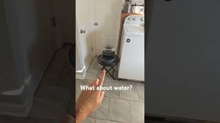 This is how our megaesophagus dog drinks! #megaesophagusdog #specialneedsdog #puppy #pets #cutedog