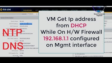 2. PaloAlto Firewall Dashboard explanation and configure NTP and DNS | PaloAlto F/W Basic to Advance