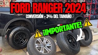 FORD RANGER 2024 - IMPORTANTE  Conversión del 3% de Fábrica