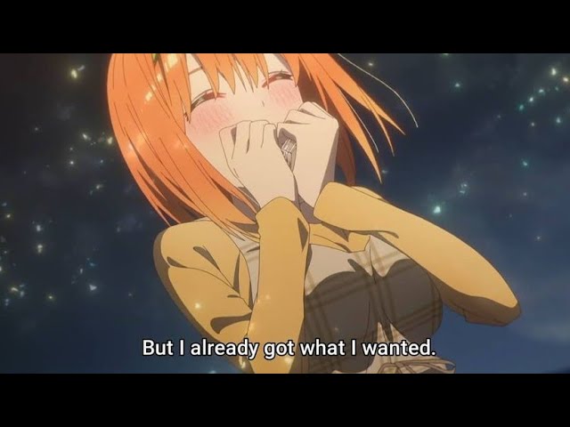 Yotsuba and Futarou dating moments I Quintessential Quintuplets Season 2  五等分の花嫁 ∬ Episode 10 