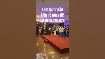 Làm lại từ đầu. Liên hệ ngay ITP. Đạt 0906 798 678