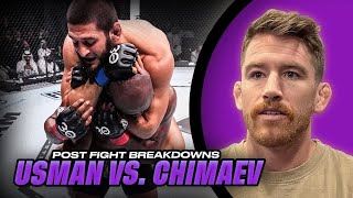 Khamzat's Dominant Wrestling vs Usman *breakdown*