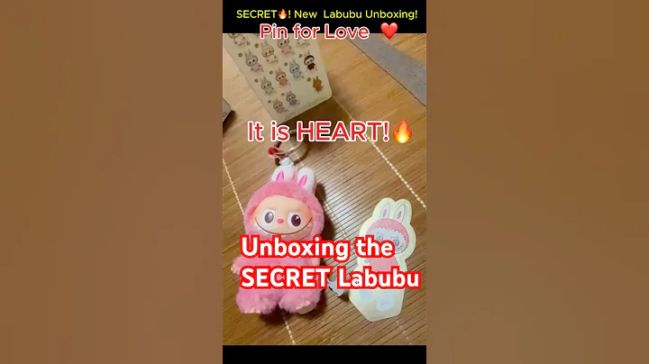 🔥The SECRET One❤️! Labubu Pin for Love Unboxing the SECRET EDITION😱  #labubu #labubuunboxing #asrm