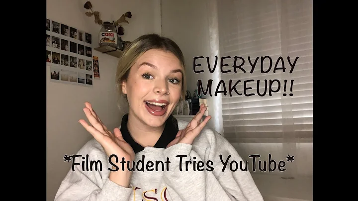 Everyday Makeup Look *Film Student Tries YouTube*