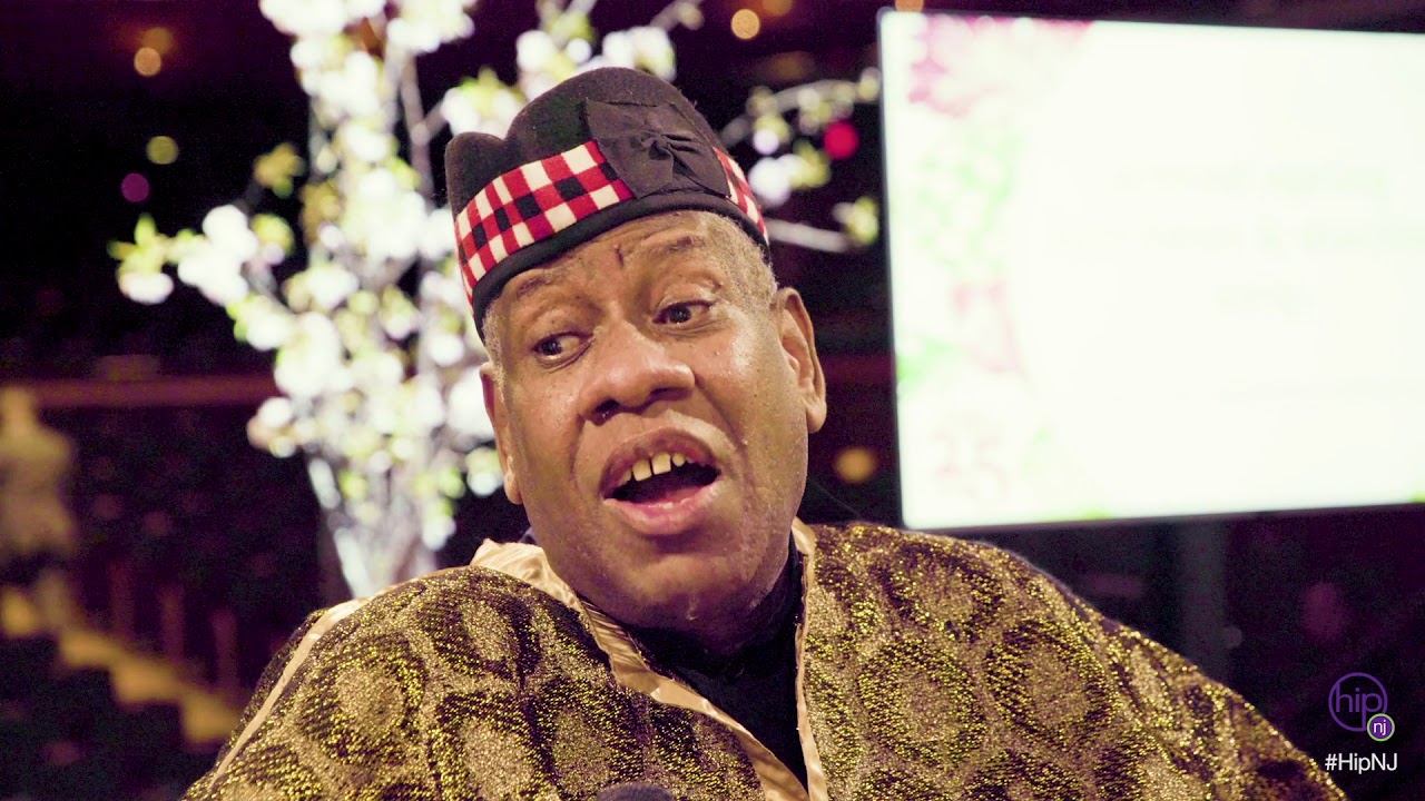 celebrity family feud Hip New Jersey - André Leon Talley at NJPAC