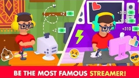 my 1 million live streaming setup in idle streamer game