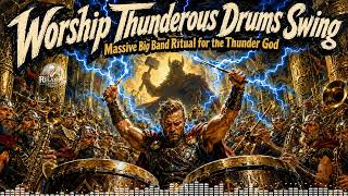 Worship Thunderous Drums Swing 🥁 Massive Big Band Ritual for the Thunder God