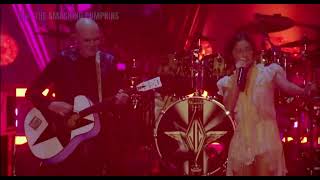 Olivia Rodrigo takes the stage with The Smashing Pumpkins to perform \