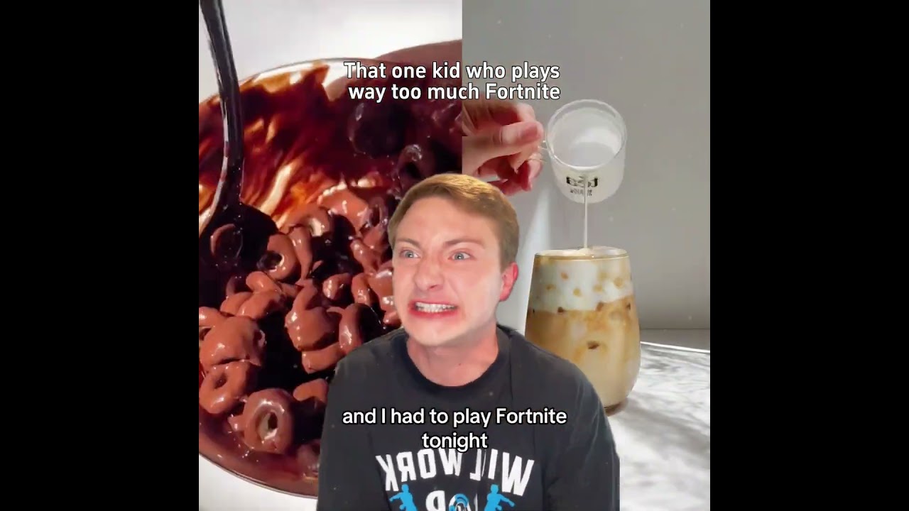 That one kid who plays way too much Fortnite 