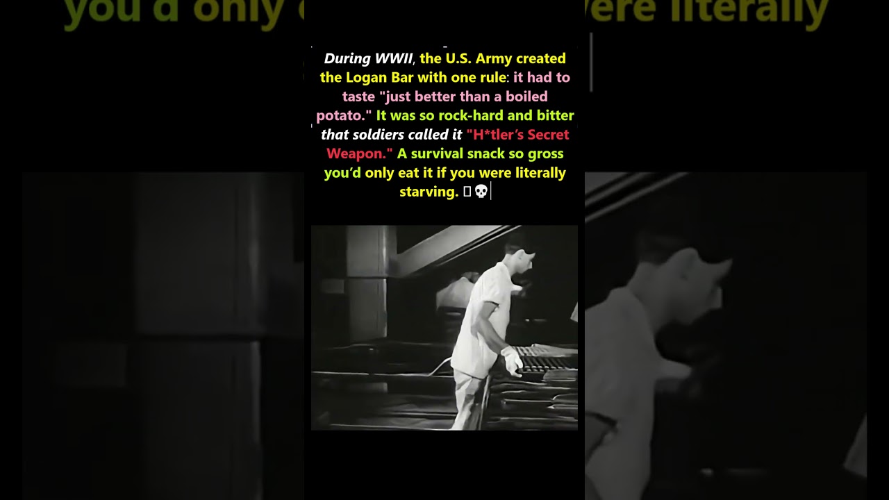 WWII’s Chocolate So Bad Soldiers Refused to Eat It 🍫 