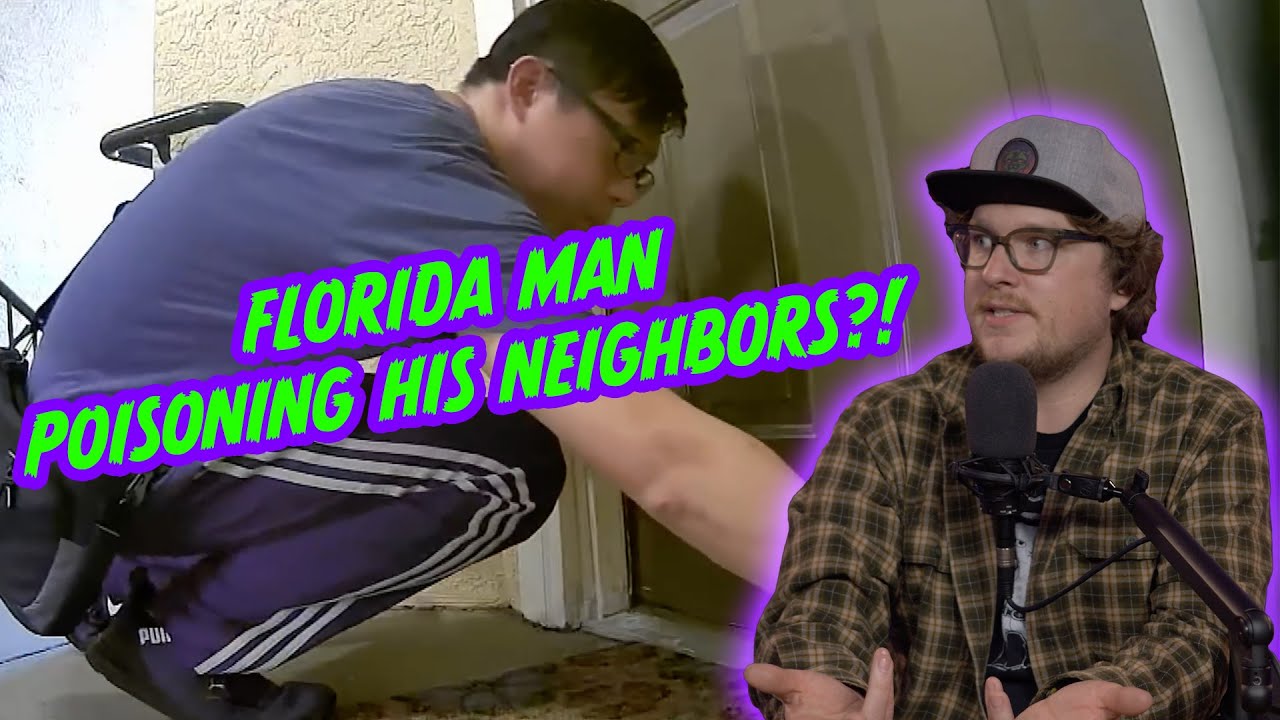 Florida Man Caught On Video Injecting Chemicals Under Neighbor's Door - Xuming Li Creep of the Week