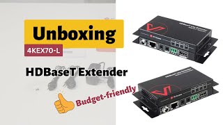 Unboxing 4Kex70-L The Hdbaset Extender That Saves Your Budget